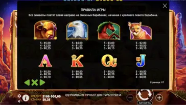 Ценность символов в Wolf Gold Ценность символов в Wolf Gold